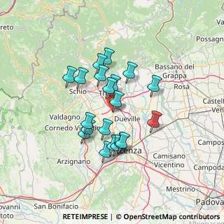 Mappa Via Molini, 36030 Villaverla VI, Italia (11.125)