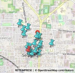Mappa Via Giacomo Leopardi, 20831 Seregno MB, Italia (0.3965)
