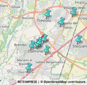 Mappa Via Glicine, 24044 Dalmine BG, Italia (1.67)