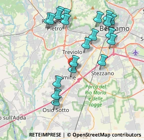 Mappa Via Glicine, 24044 Dalmine BG, Italia (4.1675)