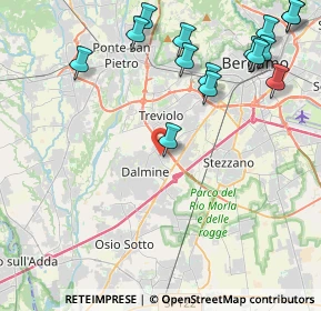 Mappa Via Glicine, 24044 Dalmine BG, Italia (5.298)