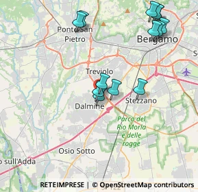 Mappa Via Glicine, 24044 Dalmine BG, Italia (4.22692)