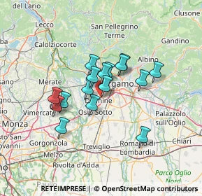 Mappa Via Glicine, 24044 Dalmine BG, Italia (9.99)