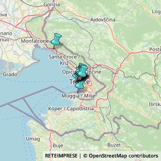 Mappa Via Guglielmo Marconi, 34133 Trieste TS, Italia (3.02182)