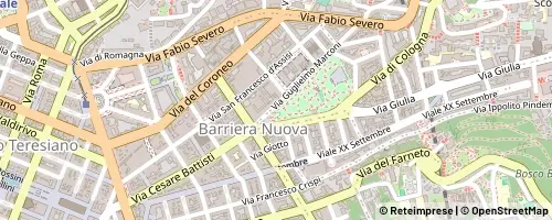 Mappa Trieste