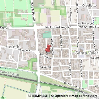 Mappa Via Cadore, 96, 20831 Seregno, Monza e Brianza (Lombardia)