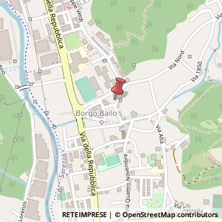 Mappa Via Bailo, 43, 25068 Sarezzo, Brescia (Lombardia)