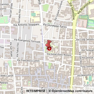 Mappa Via Verdi Giuseppe, 1, 20831 Seregno, Monza e Brianza (Lombardia)