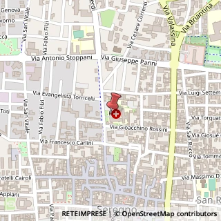 Mappa Via Giuseppe Verdi, 2, 20831 Seregno, Monza e Brianza (Lombardia)