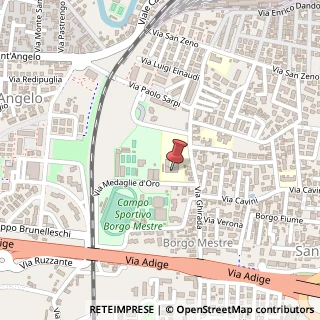 Mappa Via delle Medaglie D'Oro, 2/B, 31100 Treviso, Treviso (Veneto)