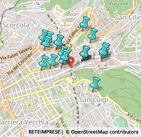Mappa Piazza dei Volontari Giuliani, 34126 Trieste TS, Italia (0.331)