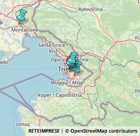 Mappa Piazza dei Volontari Giuliani, 34126 Trieste TS, Italia (27.66167)