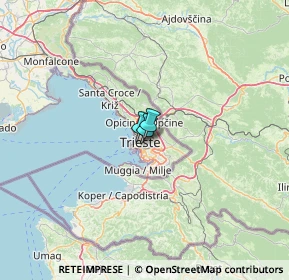 Mappa Piazza dei Volontari Giuliani, 34126 Trieste TS, Italia (38.71818)