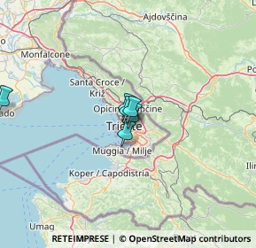 Mappa Piazza dei Volontari Giuliani, 34126 Trieste TS, Italia (41.75727)