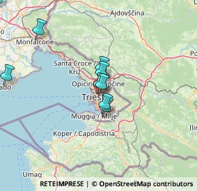 Mappa Viale XX Settembre, 34126 Trieste TS, Italia (24.425)