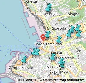 Mappa Piazza Luigi Amedeo Duca degli Abruzzi, 34132 Trieste TS, Italia (1.125)