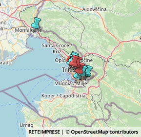Mappa Piazza Luigi Amedeo Duca degli Abruzzi, 34132 Trieste TS, Italia (5.55182)