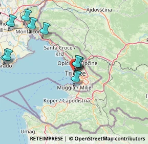 Mappa Piazza Luigi Amedeo Duca degli Abruzzi, 34132 Trieste TS, Italia (20.60667)