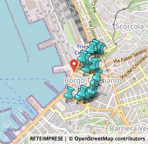Mappa Piazza Luigi Amedeo Duca degli Abruzzi, 34132 Trieste TS, Italia (0.321)