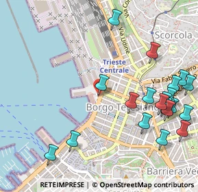 Mappa Piazza Luigi Amedeo Duca degli Abruzzi, 34132 Trieste TS, Italia (0.6455)