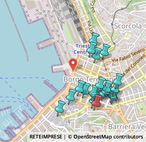 Mappa Piazza Luigi Amedeo Duca degli Abruzzi, 34132 Trieste TS, Italia (0.4955)