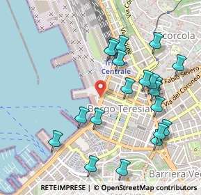 Mappa Piazza Luigi Amedeo Duca degli Abruzzi, 34132 Trieste TS, Italia (0.528)