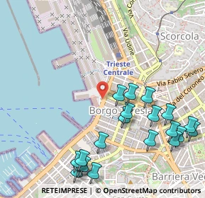 Mappa Piazza Luigi Amedeo Duca degli Abruzzi, 34132 Trieste TS, Italia (0.634)