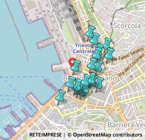 Mappa Piazza Luigi Amedeo Duca degli Abruzzi, 34132 Trieste TS, Italia (0.355)