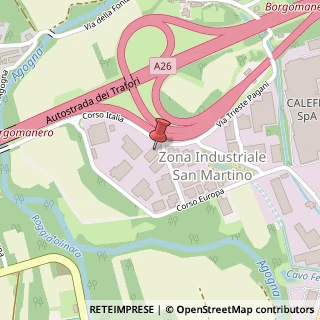 Mappa Corso Italia, 15, 28010 Fontaneto d'Agogna, Novara (Piemonte)