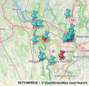 Mappa SOMMA LOMBARDO LOCALITA' MOLINO DI MEZZO, 21019 Somma lombardo VA, Italia (7.335)