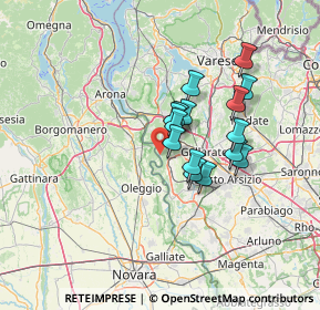 Mappa SOMMA LOMBARDO LOCALITA' MOLINO DI MEZZO, 21019 Somma lombardo VA, Italia (10.20467)