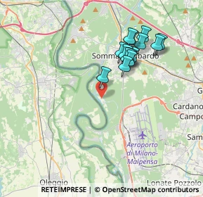 Mappa SOMMA LOMBARDO LOCALITA' MOLINO DI MEZZO, 21019 Somma lombardo VA, Italia (3.41429)