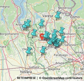 Mappa Via Edmondo de Amicis, 21010 Cardano Al Campo VA, Italia (10.33556)