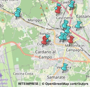 Mappa Via Edmondo de Amicis, 21010 Cardano Al Campo VA, Italia (2.24813)