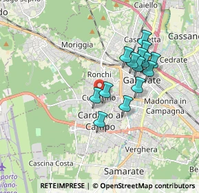 Mappa Via Edmondo de Amicis, 21010 Cardano Al Campo VA, Italia (1.52714)