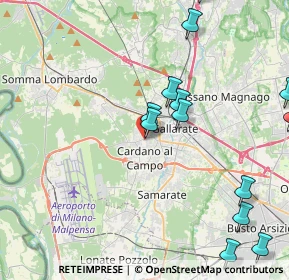 Mappa Via Edmondo de Amicis, 21010 Cardano Al Campo VA, Italia (5.31)