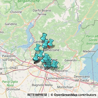 Mappa Via Alcide De Gasperi, 25065 Brescia BS (11.063)