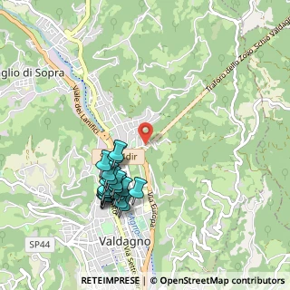 Mappa Via dal Lago Dottore Domenico, 36078 Valdagno VI, Italia (0.973)