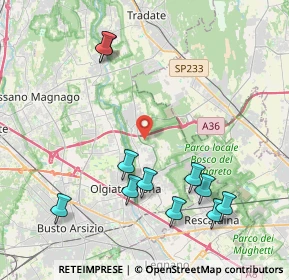 Mappa Via Deserto, 21055 Gorla minore VA, Italia (4.60727)
