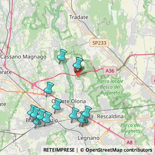 Mappa Via Deserto, 21055 Gorla minore VA, Italia (4.85571)