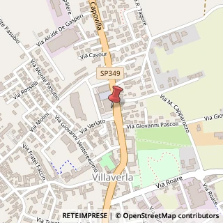 Mappa Via San Antonio, 43, 36030 Villaverla, Vicenza (Veneto)