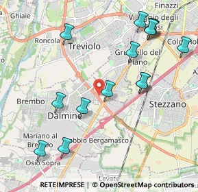 Mappa Via Brigata Orobica, 24044 Dalmine BG, Italia (2.285)