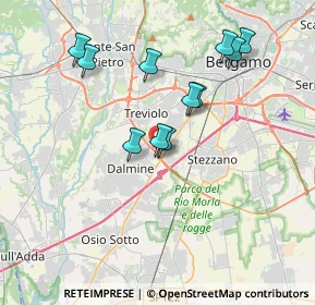 Mappa Via Brigata Orobica, 24044 Dalmine BG, Italia (3.43)