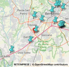 Mappa Via Brigata Orobica, 24044 Dalmine BG, Italia (5.29875)