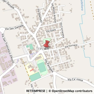 Mappa Via Fornace, 17, 31033 Castelfranco Veneto, Treviso (Veneto)