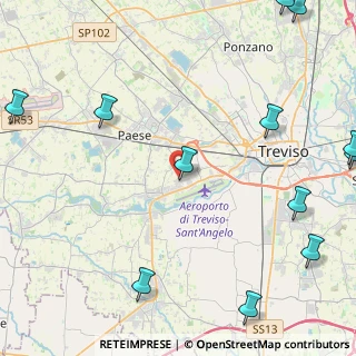 Mappa Via Antonio Gramsci, 31046 Oderzo TV, Italia (6.685)