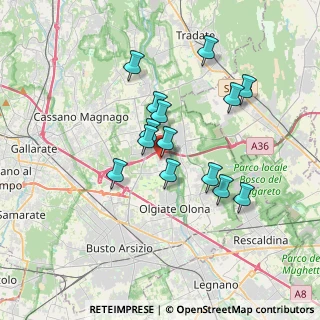 Mappa Via Pasubio, 21058 Solbiate Olona VA, Italia (2.99)