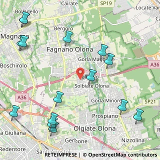 Mappa Via Pasubio, 21058 Solbiate Olona VA, Italia (2.90467)