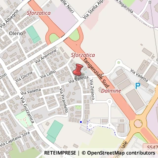 Mappa Via Vailetta, 48, 24044 Dalmine, Bergamo (Lombardia)
