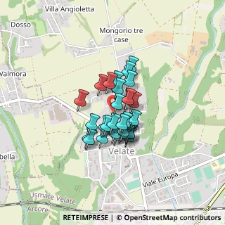 Mappa Via B. Gigli, 20865 Usmate Velate MB, Italia (0.26)